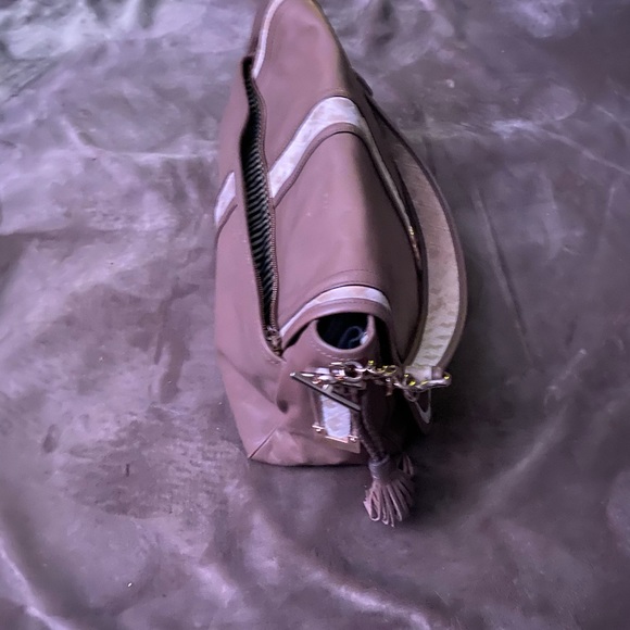 L.A.M.B. Gwen Stephani Lg Messenger Tan/Cream ππ - Picture 6 of 9